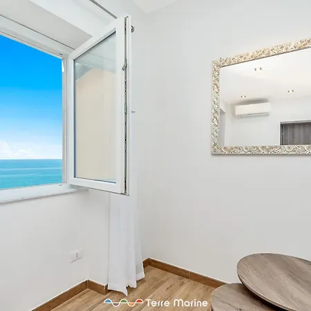 Daire Queen Of Sea, Terrazza Diamond Sul Mare Manarola
