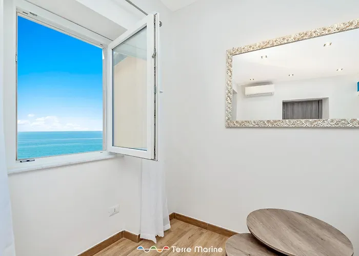 아파트 Queen Of Sea, Terrazza Diamond Sul Mare 마나롤라