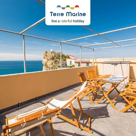 Queen Of Sea, Terrazza Diamond Sul Mare Διαμέρισμα *